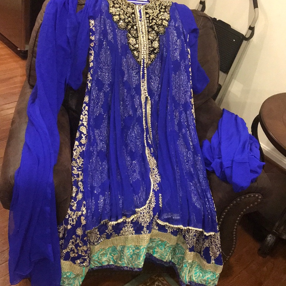 * sold * Pakistani / Indian wedding  gown